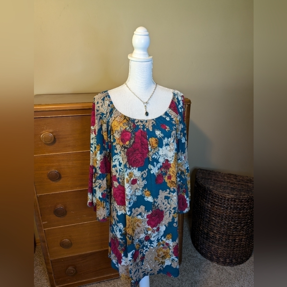 Paisley Grace USA Boutique Extra Long Tumic - Picture 2 of 13